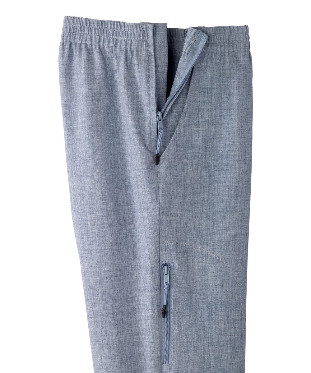 Women's Adaptive Side Zip Linen Pant - Silverts 23