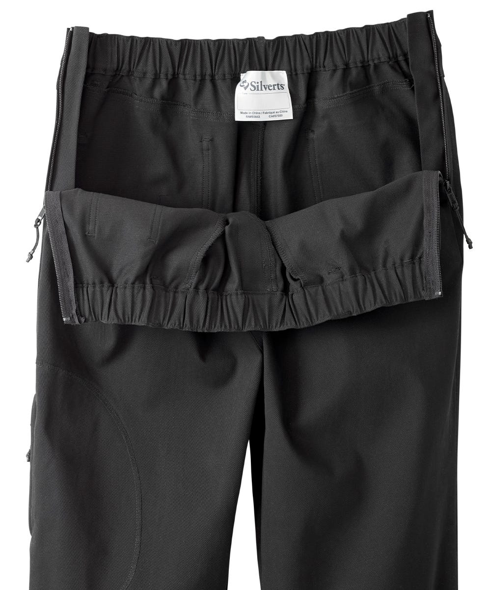 Men's Self Dressing Side Zip Pant - Silverts 22