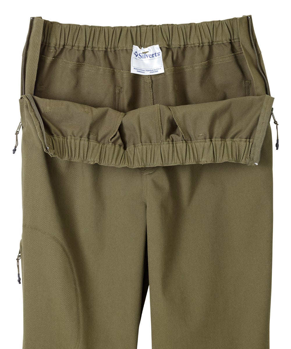 Men's Self Dressing Side Zip Pant - Clearance - Silverts 16