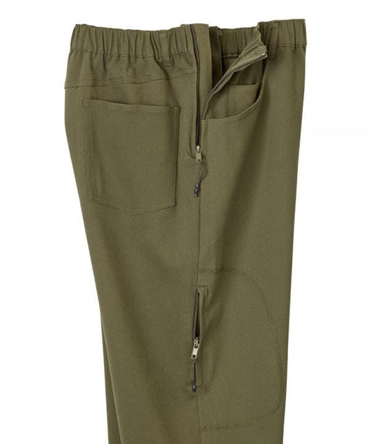 Men's Self Dressing Side Zip Pant - Clearance - Silverts 2