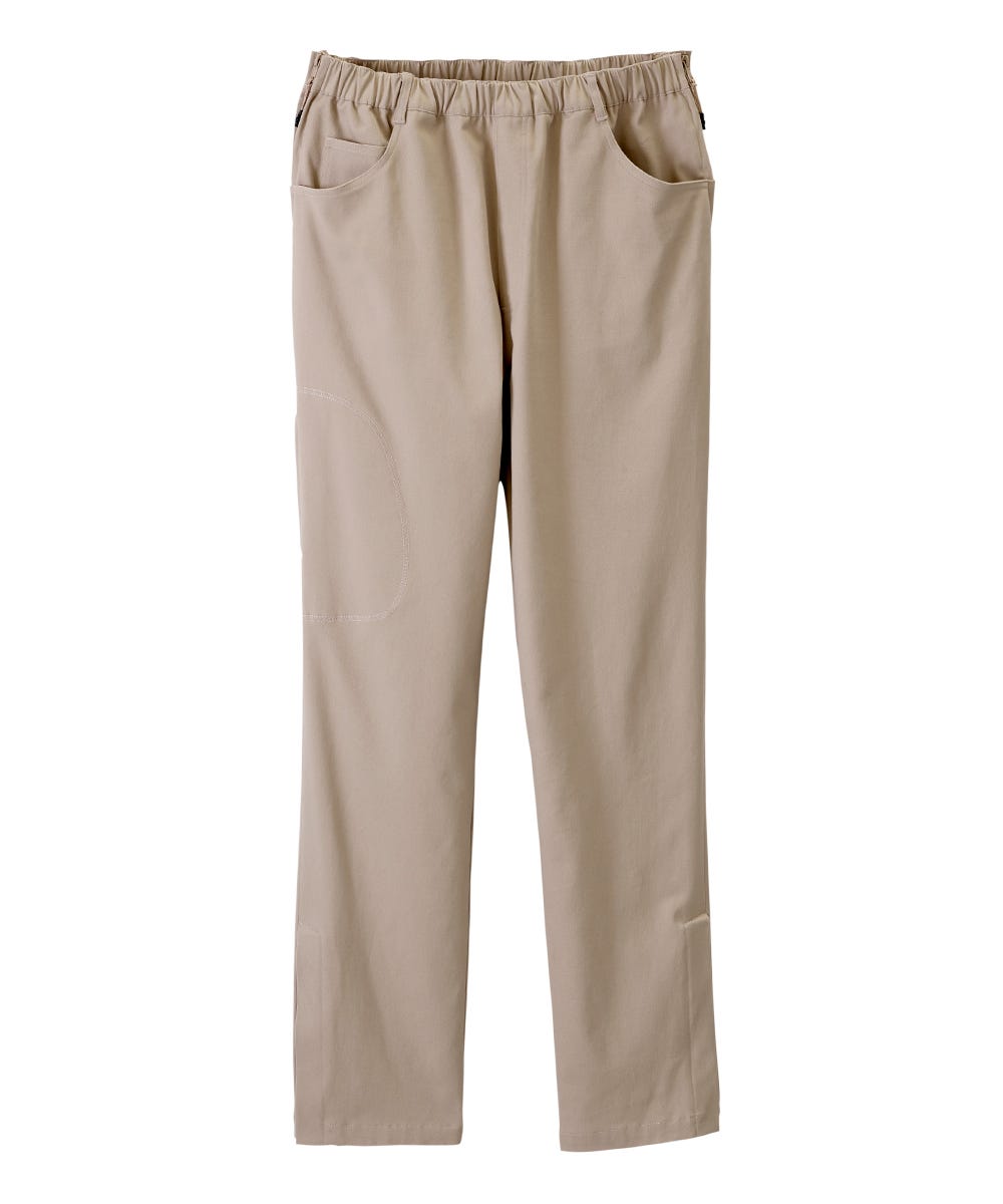Men's Self Dressing Side Zip Pant - Silverts 1