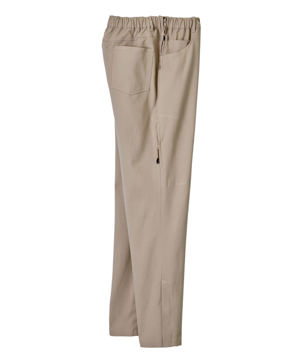 Men's Self Dressing Side Zip Pant - Silverts 3