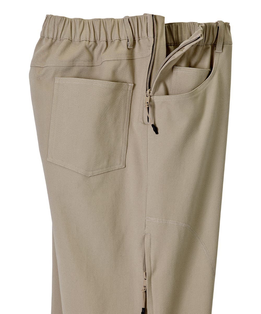 Men's Self Dressing Side Zip Pant - Silverts 41