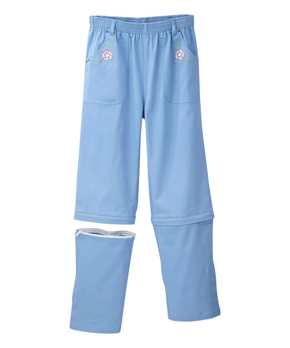 Women's Zip-off Leg Pull-on Pants - Silverts 15