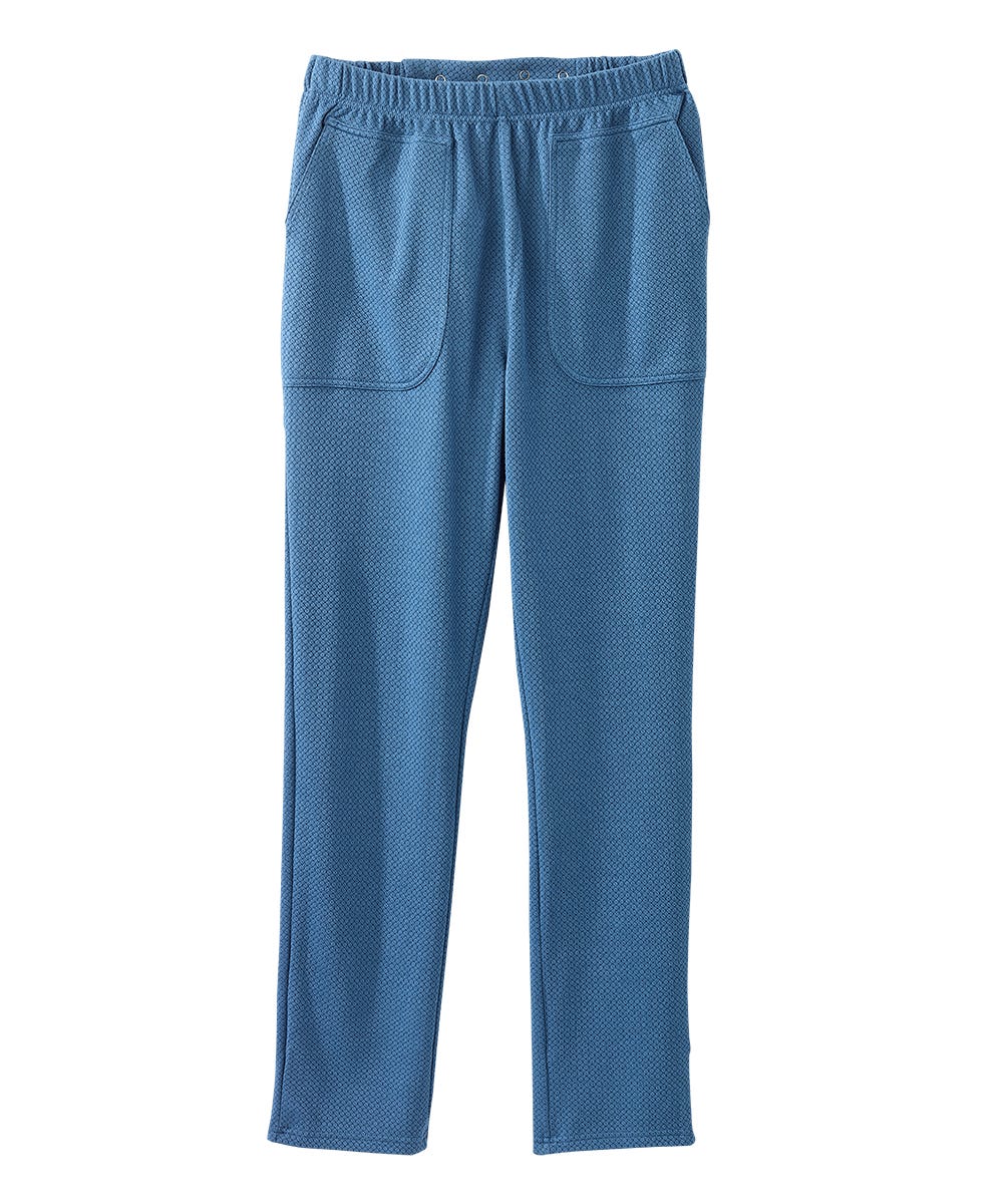 Women's Open Back Stretch Knit Pant - Silverts 1