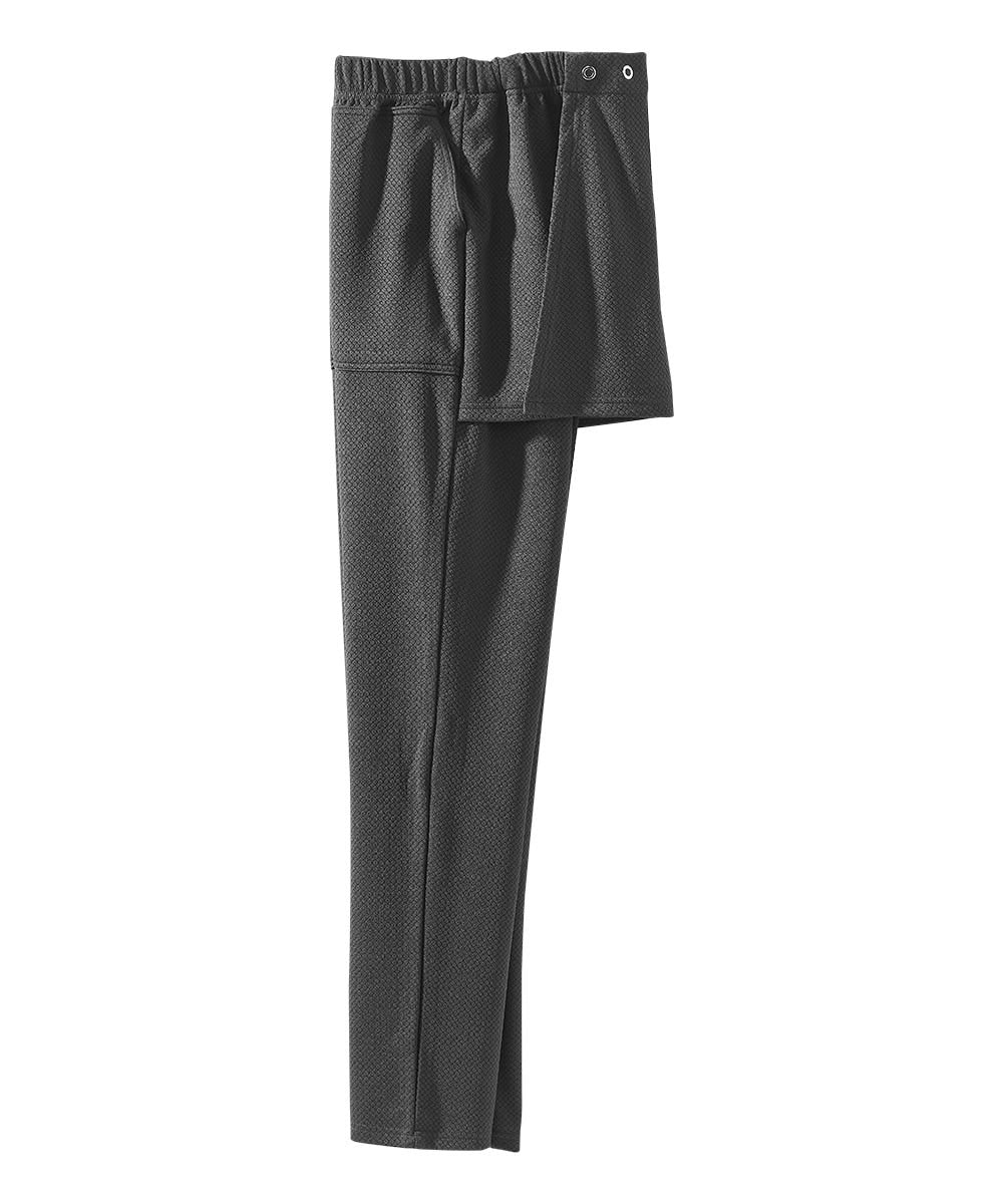 Women's Open Back Stretch Knit Pant - Silverts 9