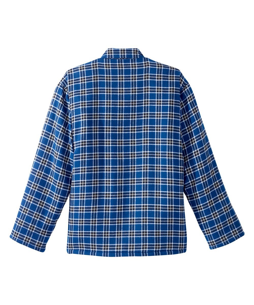 Men's Magnetic Closure Sherpa Lined Shirt Jacket - Silverts 8