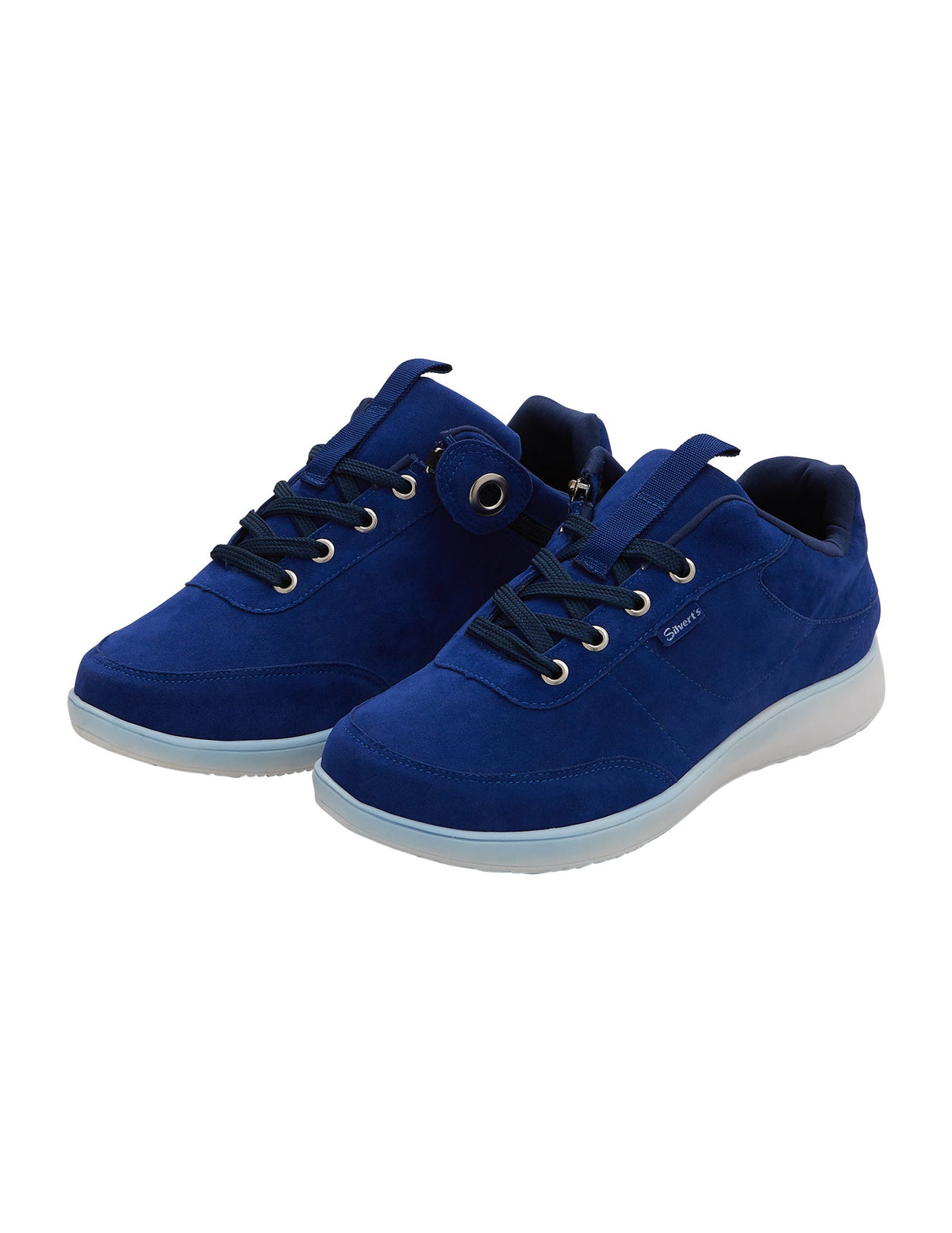 Womens Zipper Easy Access Shoes - Silverts 14
