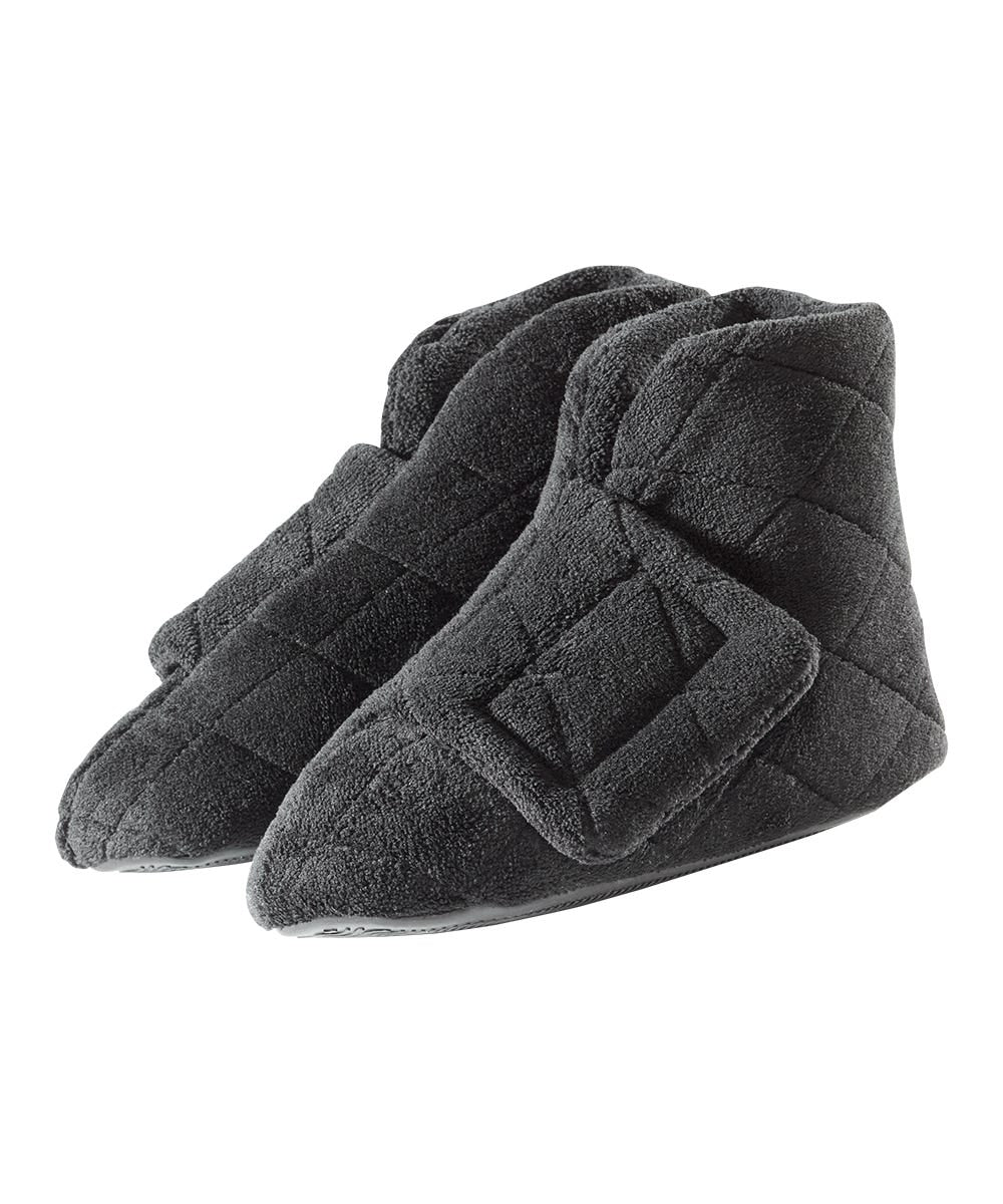 Women’s Plush Adjustable Slippers for Sore & Swollen Feet - Silverts 1