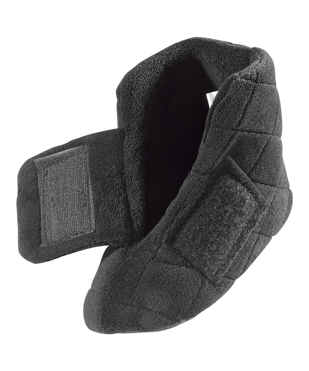Women’s Plush Adjustable Slippers for Sore & Swollen Feet - Silverts 3