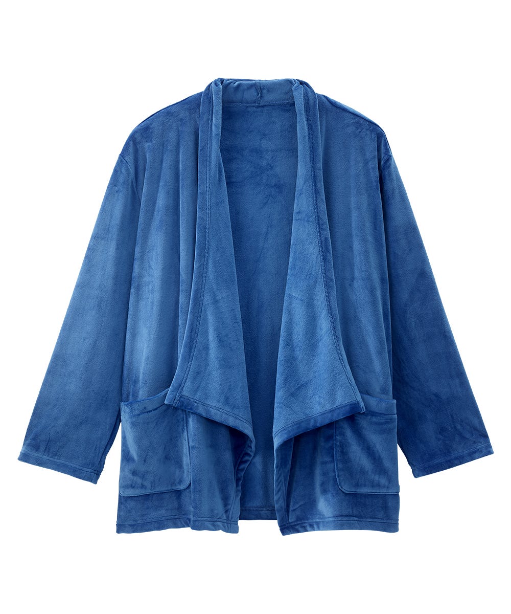 Women's Self Dressing Plush Shrug - Silverts 16