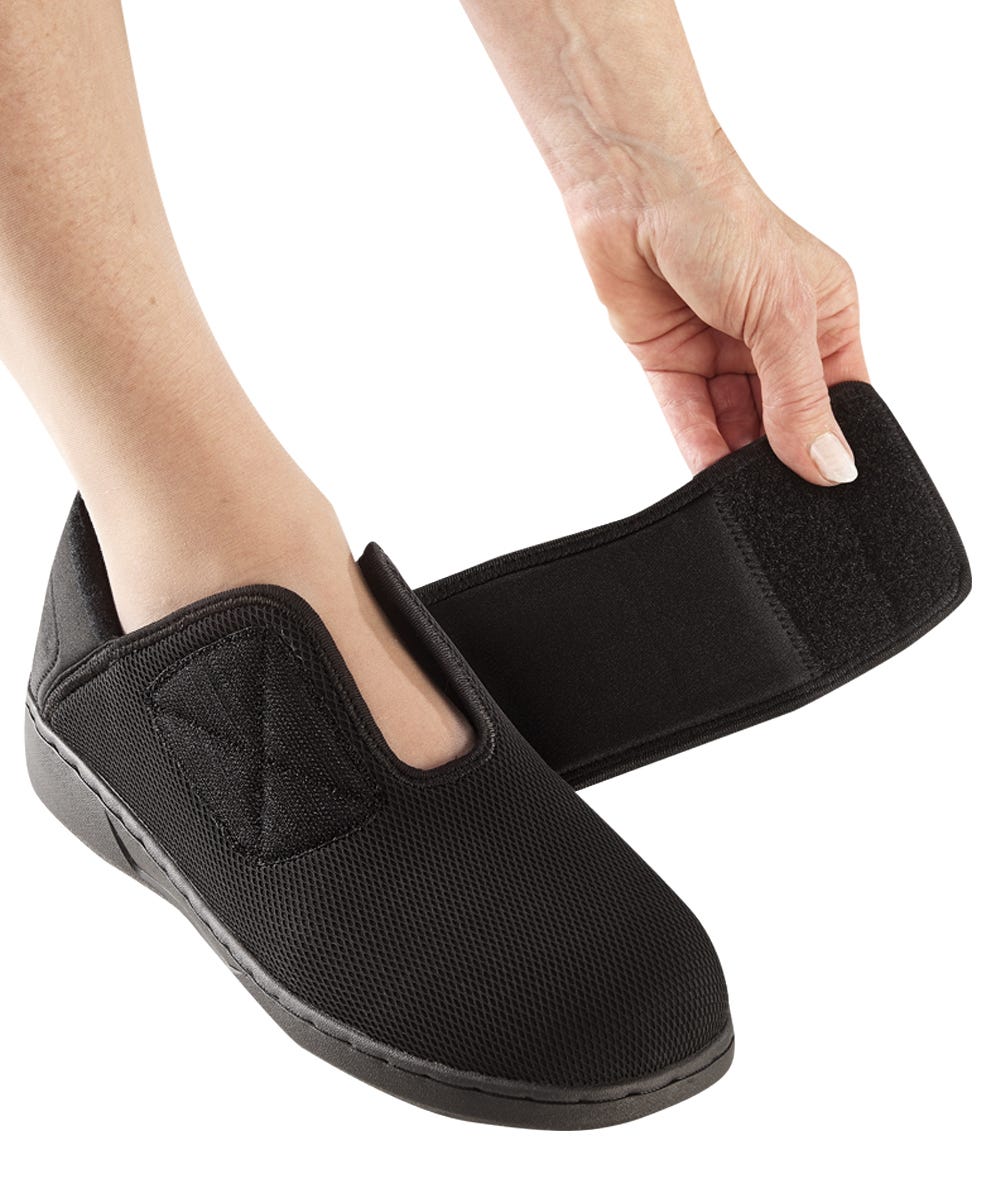 Women’s Comfort Step Shoes – Adjustable Fit (Regular to Extra Wide) - Silverts 3