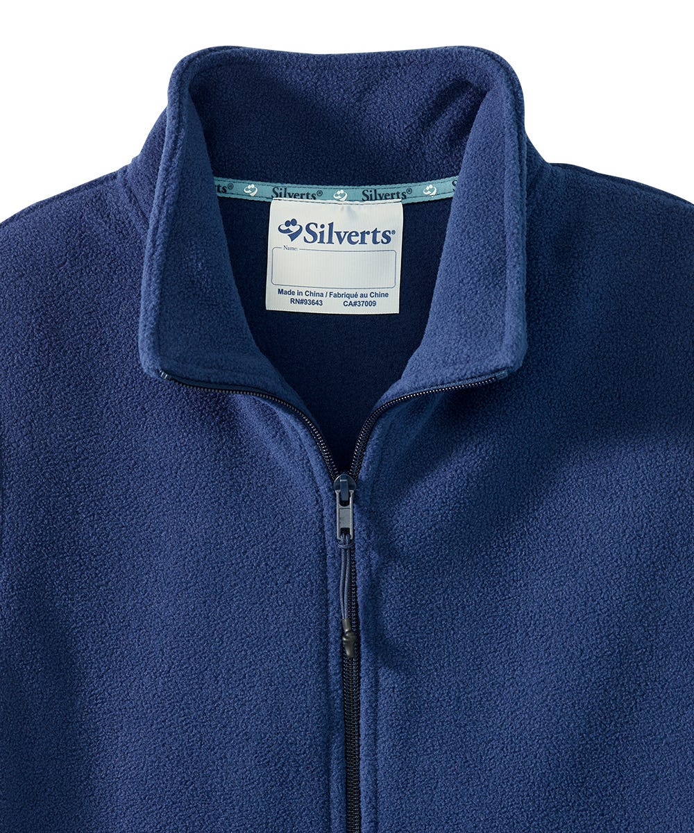 Women's Basic Fleece Vest - Silverts 9