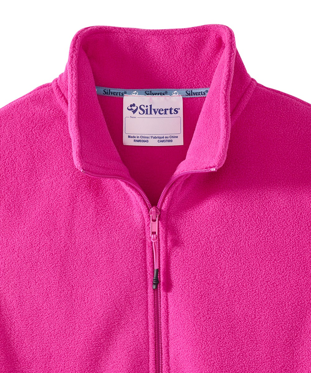 Women's Basic Fleece Vest - Silverts 6