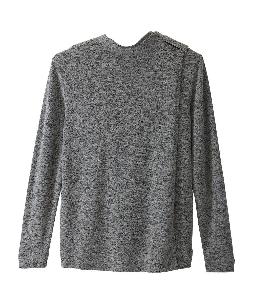 Men's Open Back Knit Cardigan - Silverts 9