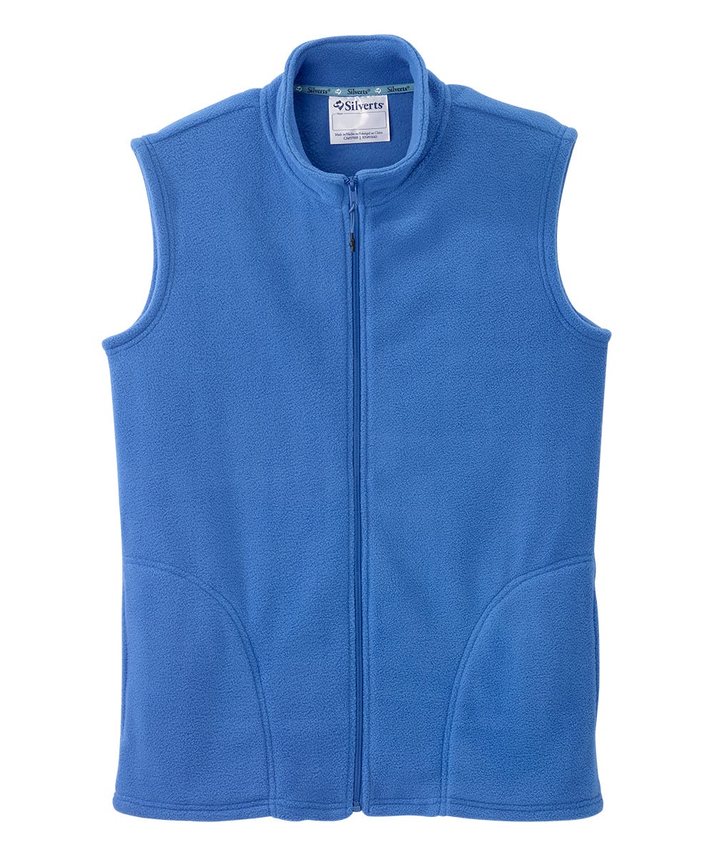 Men's Basic Fleece Vest - Silverts 7