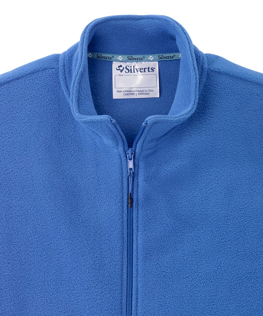Men's Basic Fleece Vest - Silverts 8