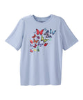 Women's Open Back Graphic Tee - Silverts 7