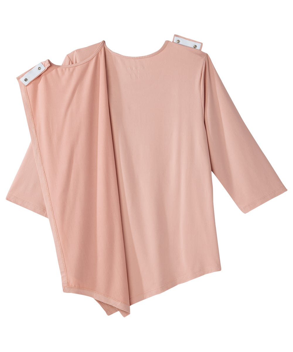 Women's Open Back Asymmetrical Hem Top - Silverts 10