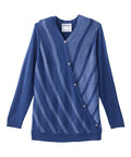 Women's Open Back Stripe Sweater - Silverts 5