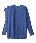 Women's Open Back Stripe Sweater - Silverts 6