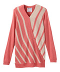 Women's Open Back Stripe Sweater - Silverts 7