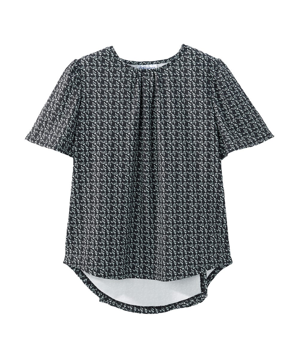 Women's Open Back Hi-Low Pleated Top - Silverts 5