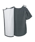 Women's Open Back Hi-Low Pleated Top - Silverts 6