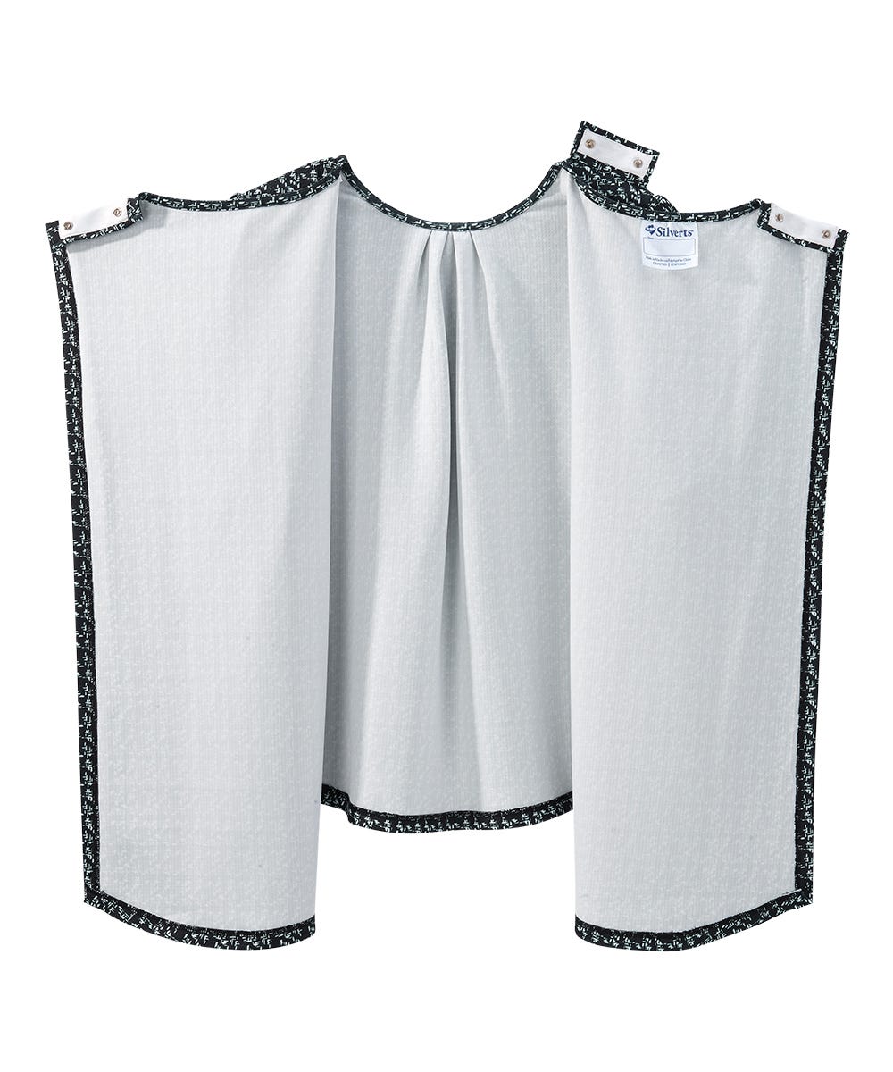 Women's Open Back Hi-Low Pleated Top - Silverts 15