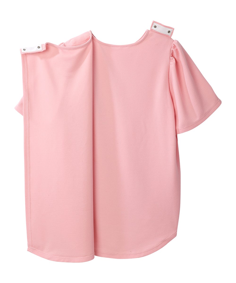 Women's Open Back Hi-Low Pleated Top - Silverts 2