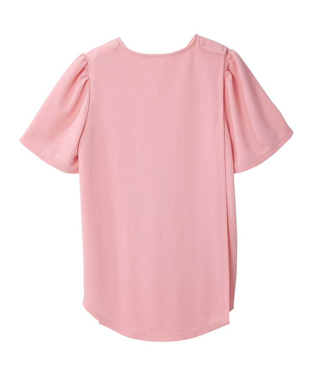 Women's Open Back Hi-Low Pleated Top - Silverts 4