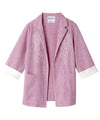 Women's Embroidered Linen Blazer