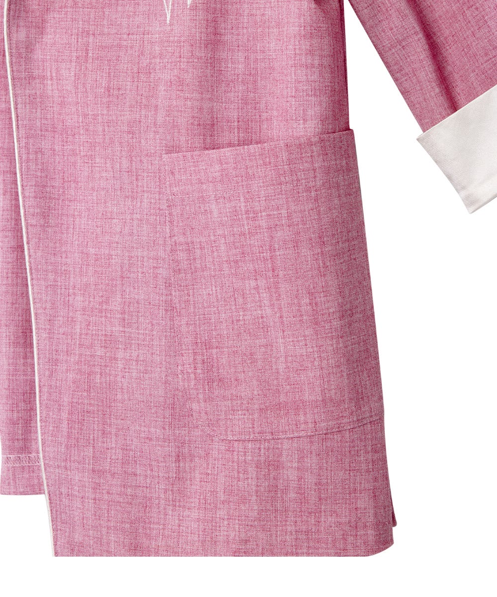 Women's Embroidered Linen Blazer - Silverts 20