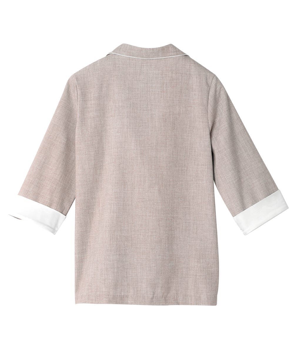 Women's Embroidered Linen Blazer - Silverts 5