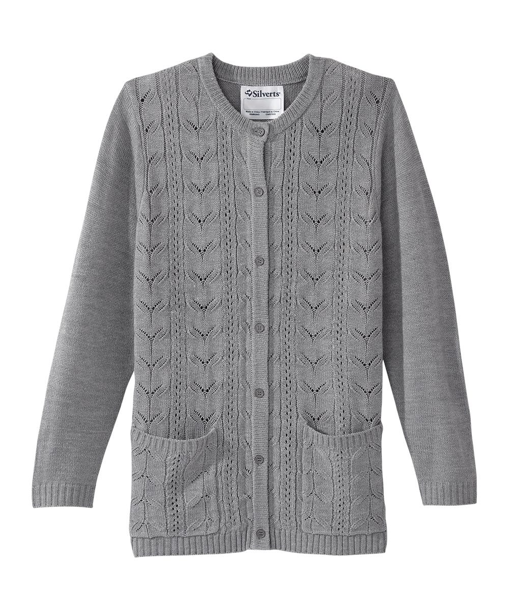 Women's Cardigan With Pockets - Silverts 10