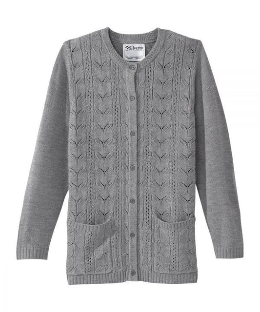 Women's Cardigan With Pockets - Silverts 1
