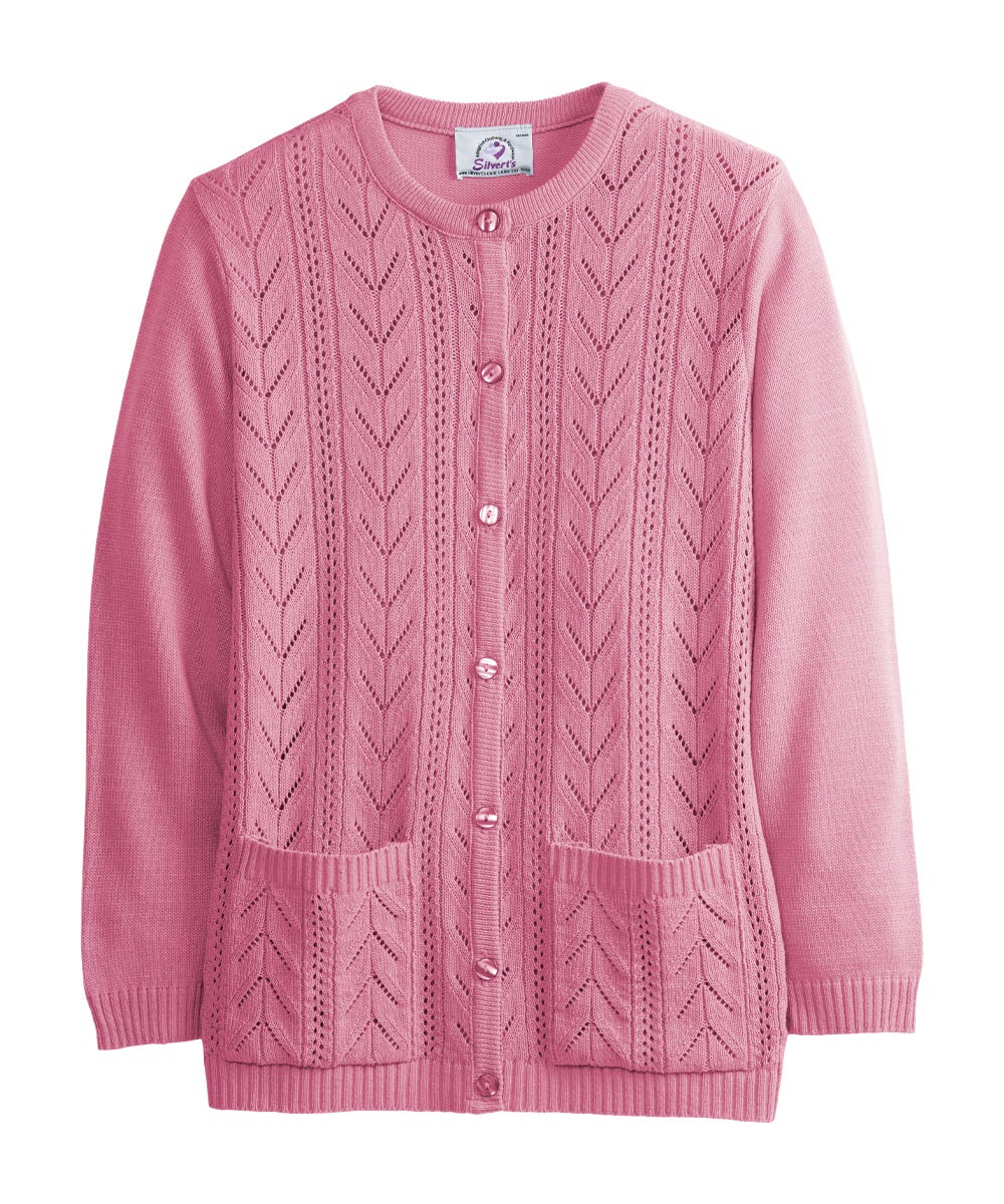 Women's Cardigan With Pockets - Silverts 13