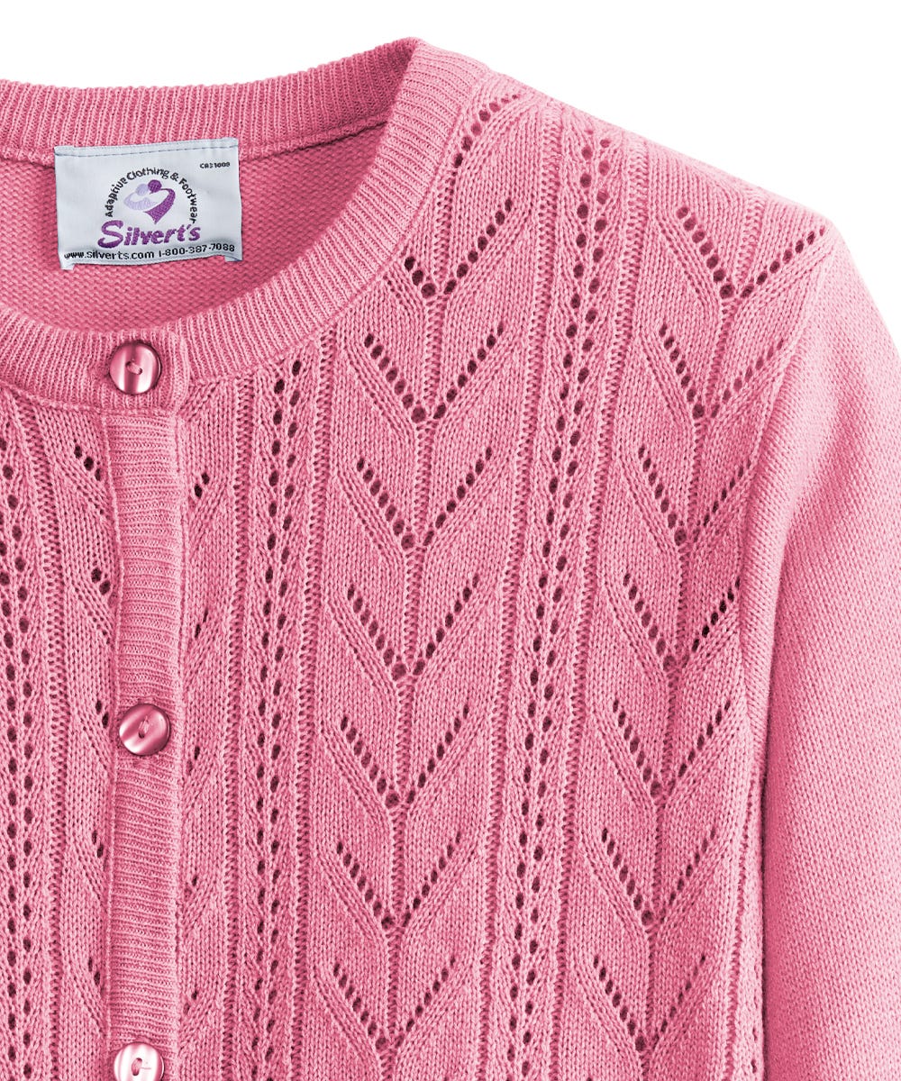 Women's Cardigan With Pockets - Silverts 14