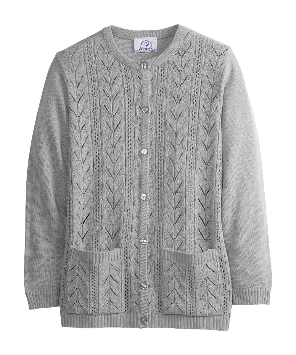 Women's Cardigan With Pockets - Silverts 15
