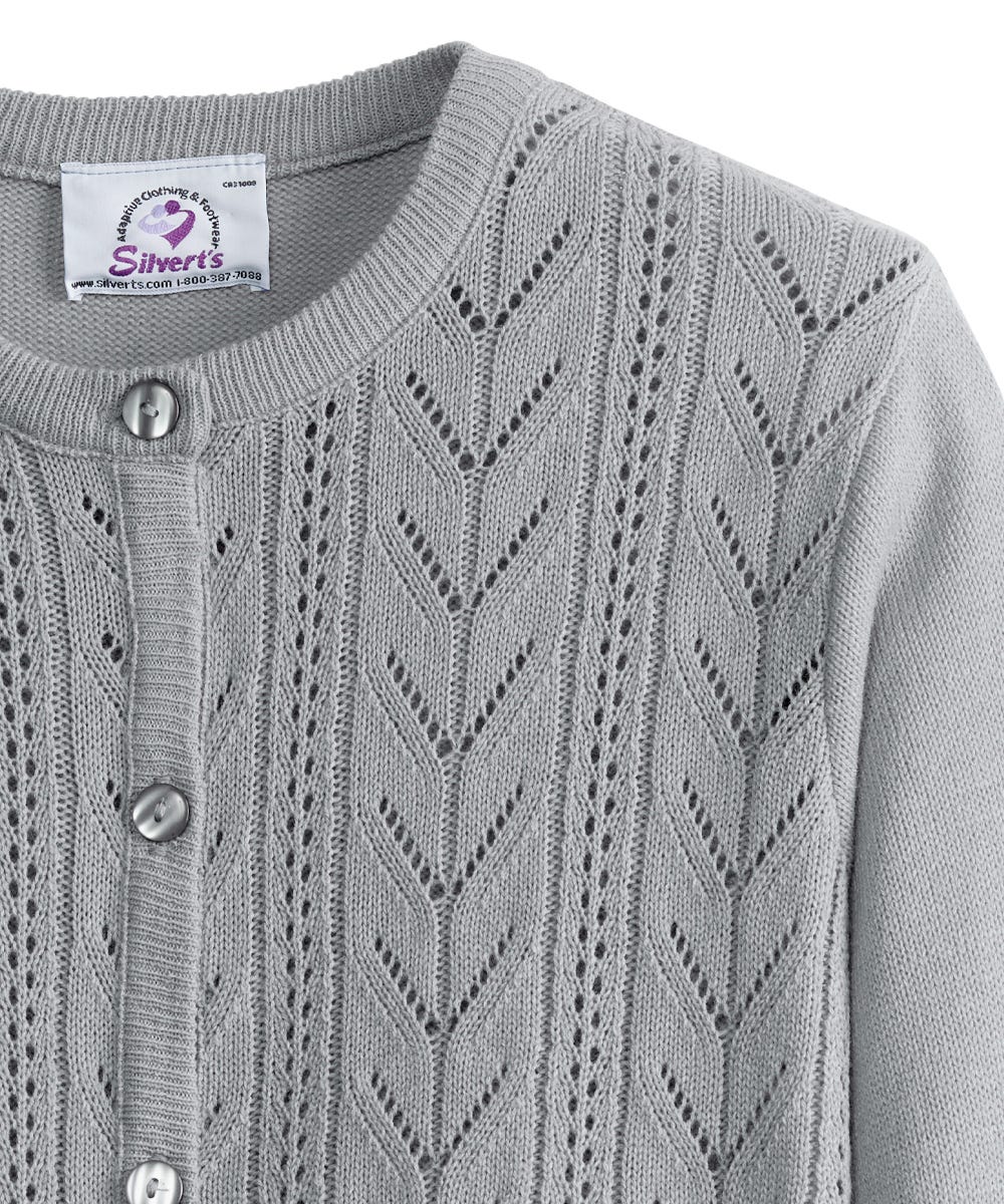 Women's Cardigan With Pockets - Silverts 16
