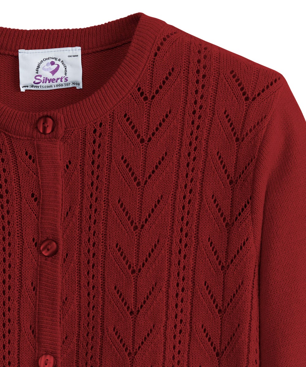 Women's Cardigan With Pockets - Silverts 20