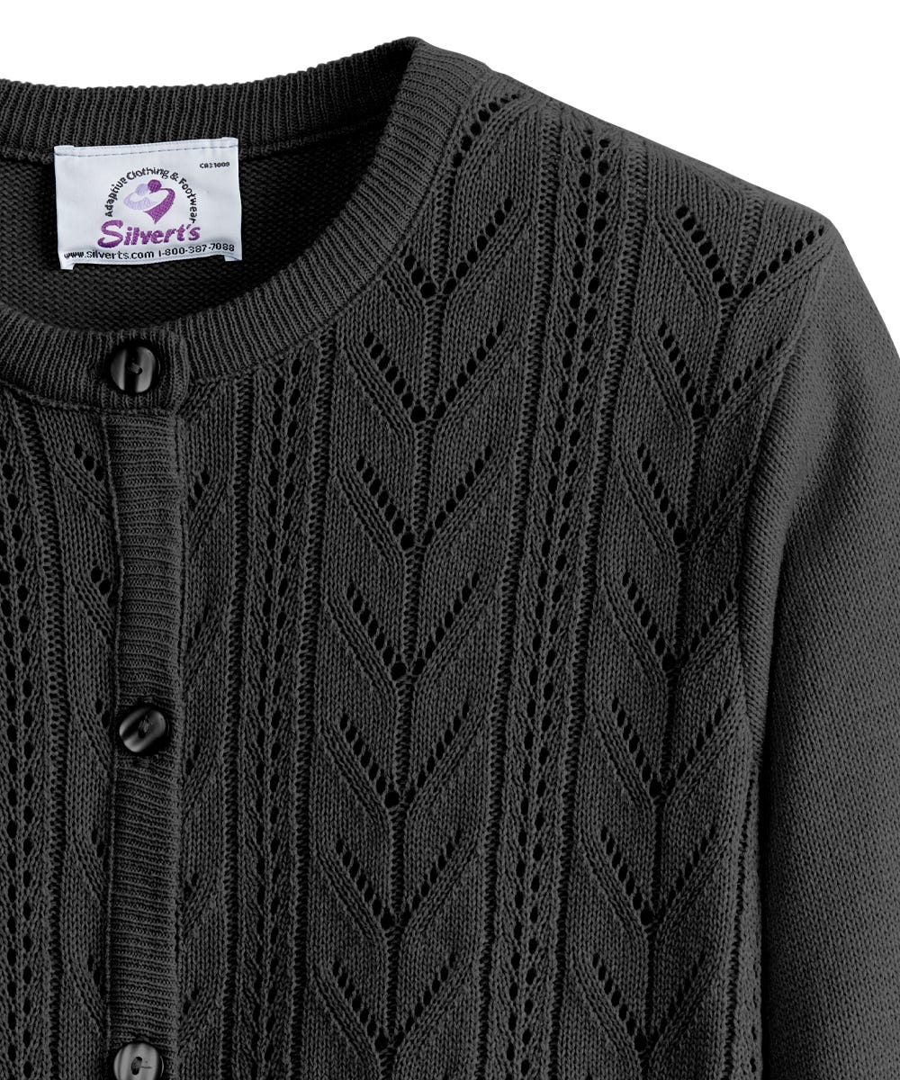 Women's Cardigan With Pockets - Silverts 18