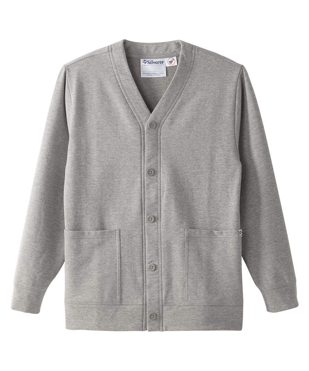 Women's Magnetic Button Fleece Cardigan - Silverts 7