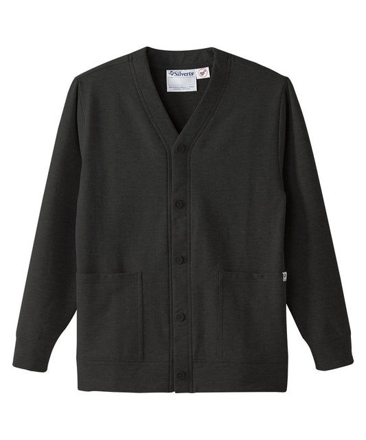 Women's Magnetic Button Fleece Cardigan - Silverts 1