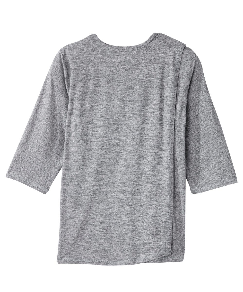 Women's Open Back Active Crew Neck Top - Silverts 21