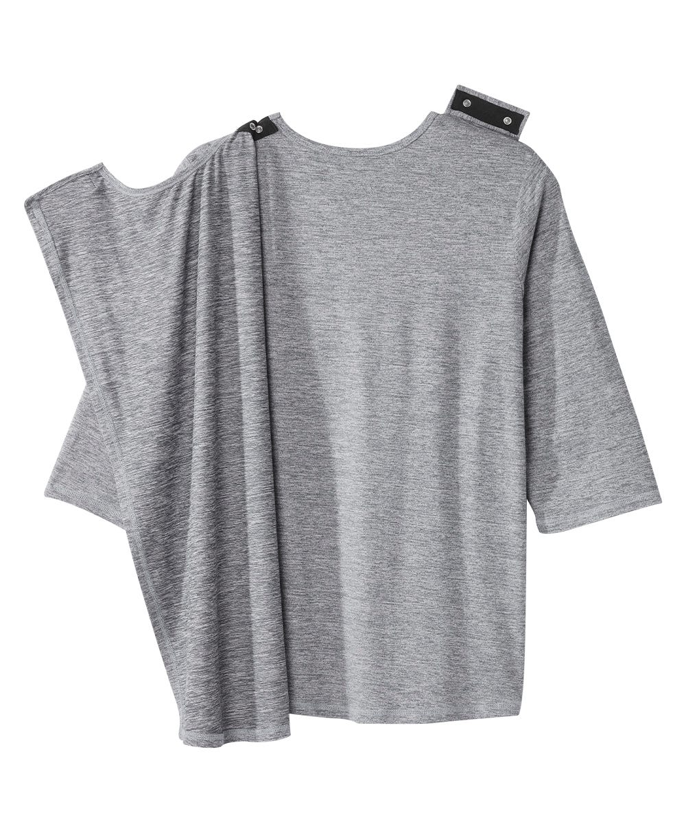 Women's Open Back Active Crew Neck Top - Silverts 20