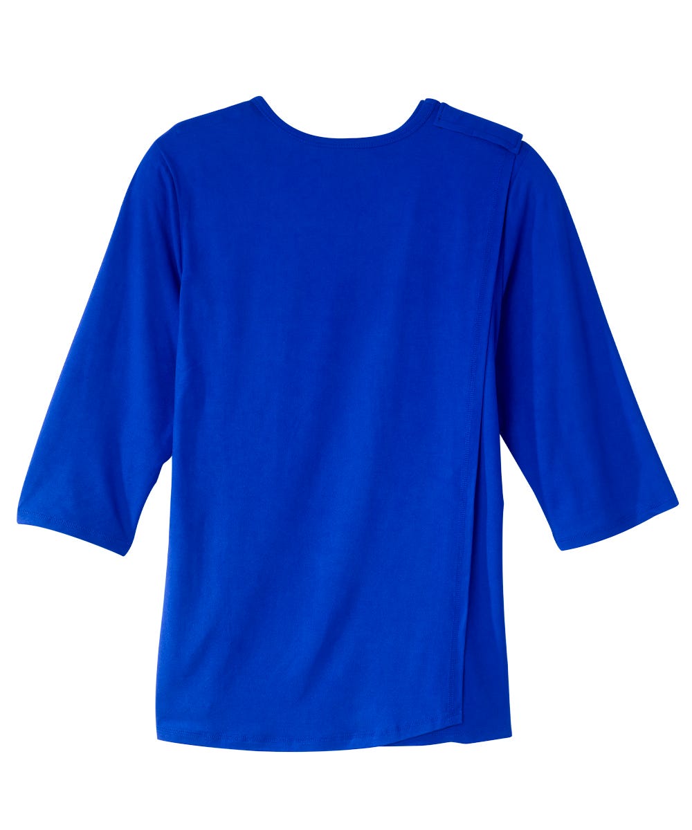 Women's Open Back Active Crew Neck Top - Silverts 27