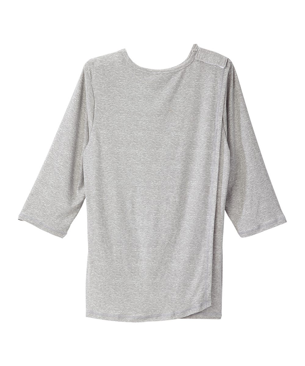 Women's Open Back Active Crew Neck Top - Silverts 8