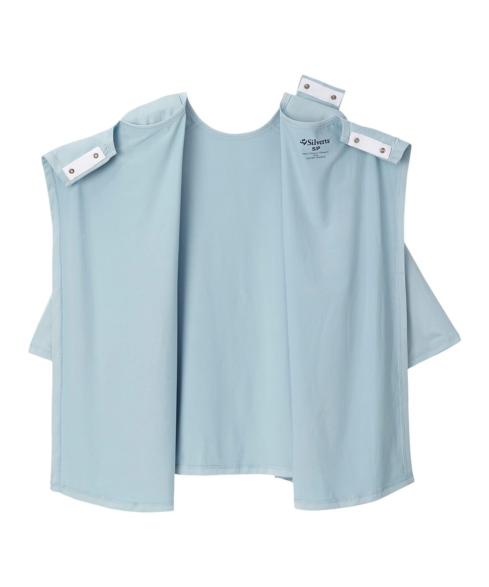 Women's Open Back Active Crew Neck Top - Silverts 15