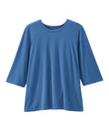 Women's Open Back Active Crew Neck Top - Silverts 1